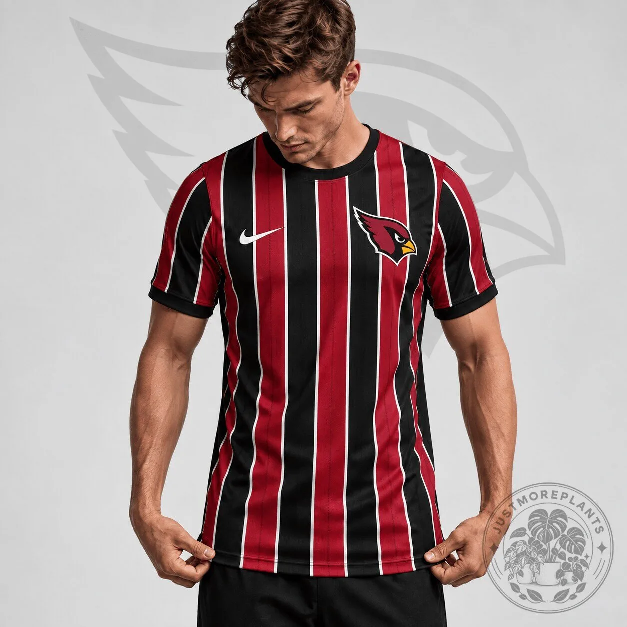 Arizona Cardinals Vertical Stripe Performance Football Jersey