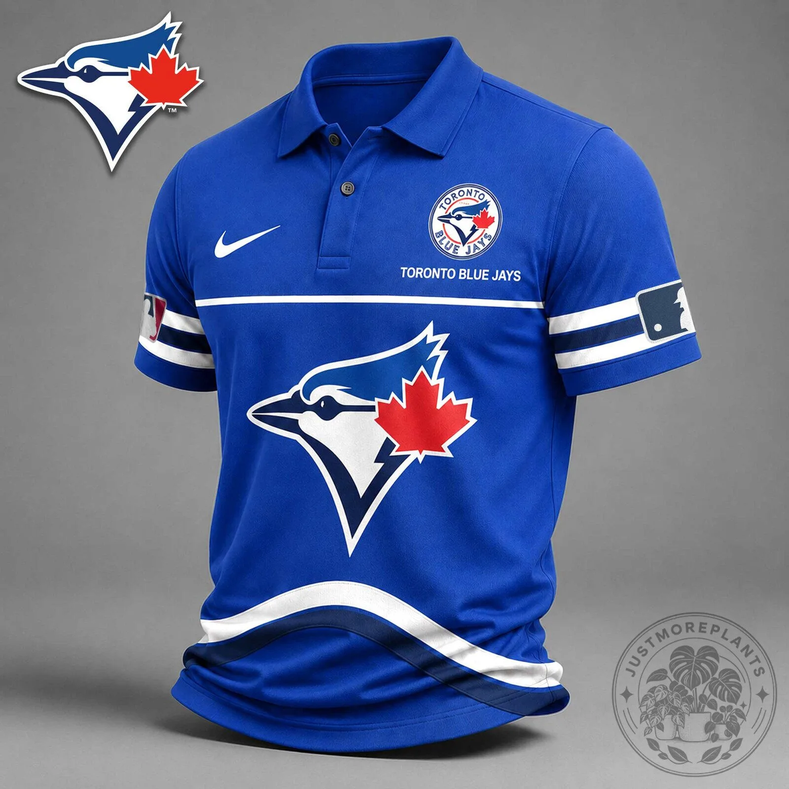 Toronto Blue Jays Polo Shirt, MLB Baseball Team Fan Apparel