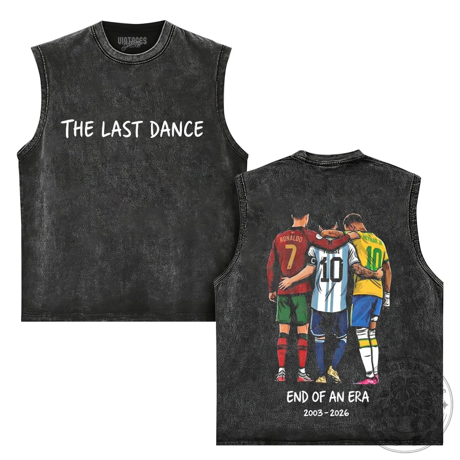 Cristiano Ronaldo Lionel Messi Neymar The Last Dance Football T-Shirt 9 Cristiano Ronaldo Lionel Messi Neymar The Last Dance Football T-Shirt