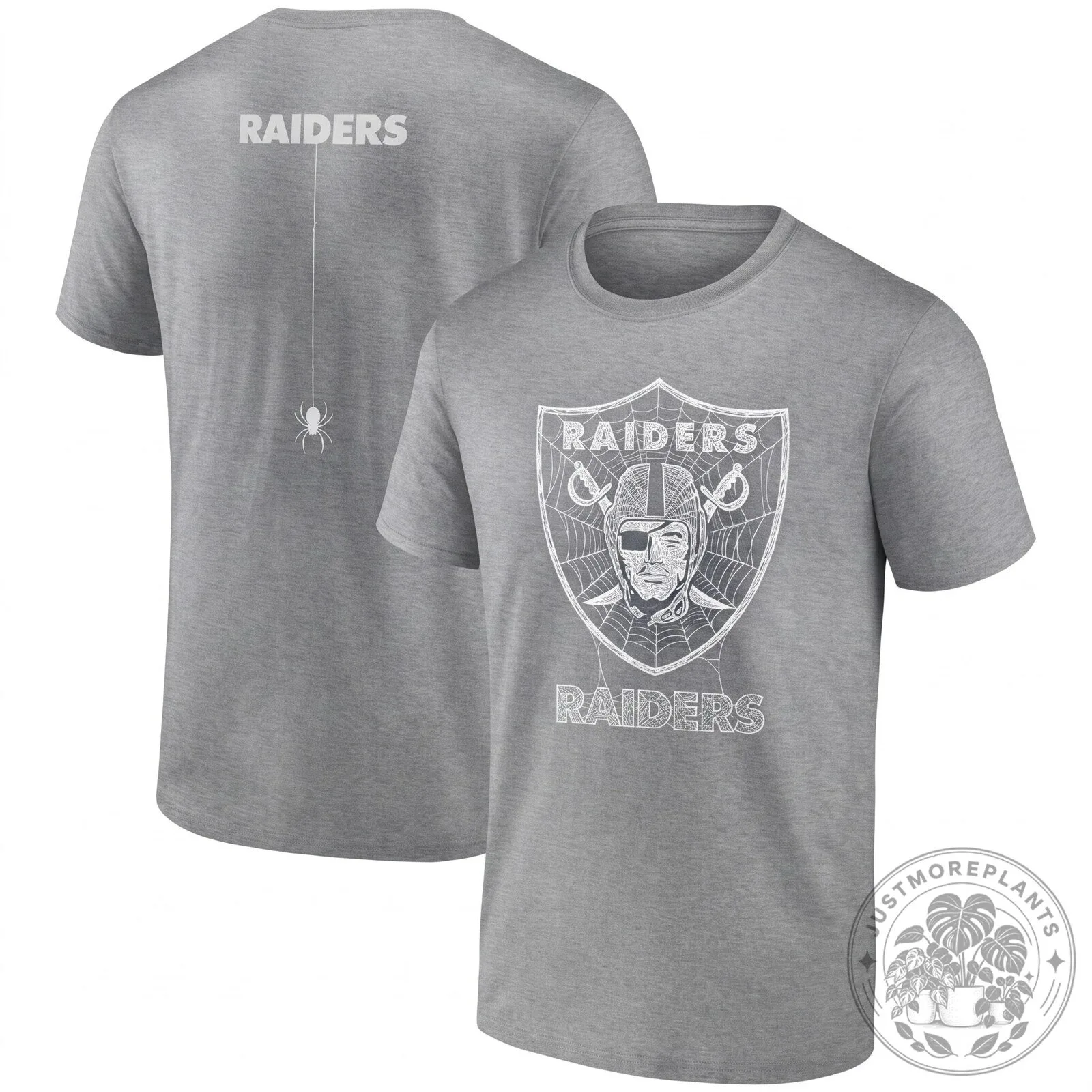 Las Vegas Raiders Halloween Spider Web Shield Logo T-Shirt 12 Las Vegas Raiders Halloween Spider Web Shield Logo T-Shirt
