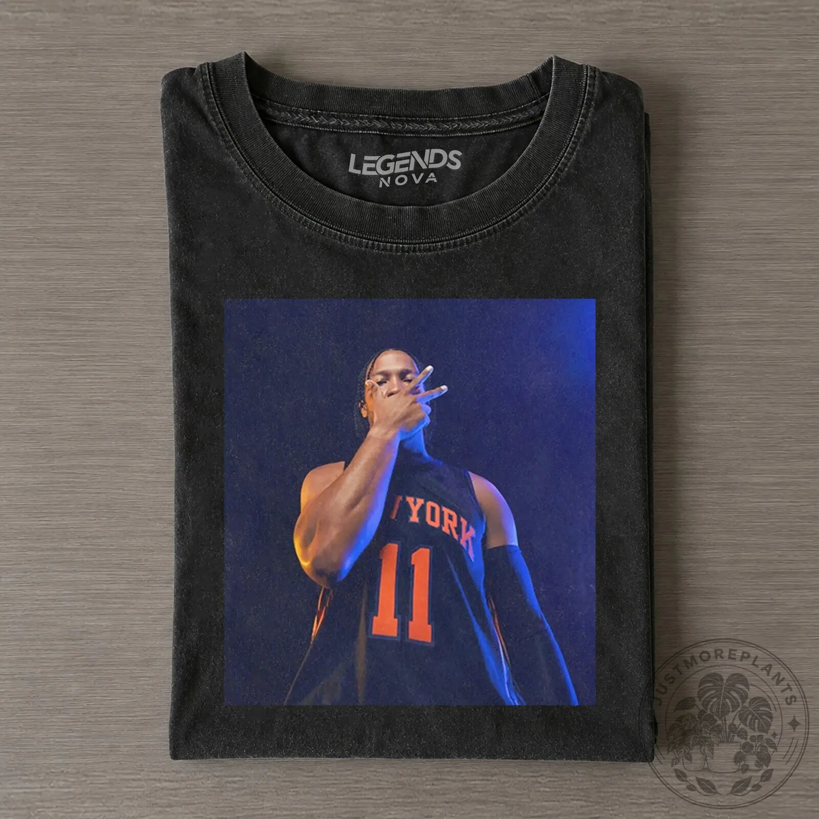 ASAP Rocky New York Basketball Jersey Style Graphic T-Shirt