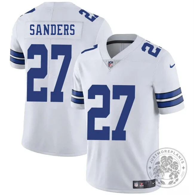 Dallas Cowboys Football Miles Sanders White Game Jersey
