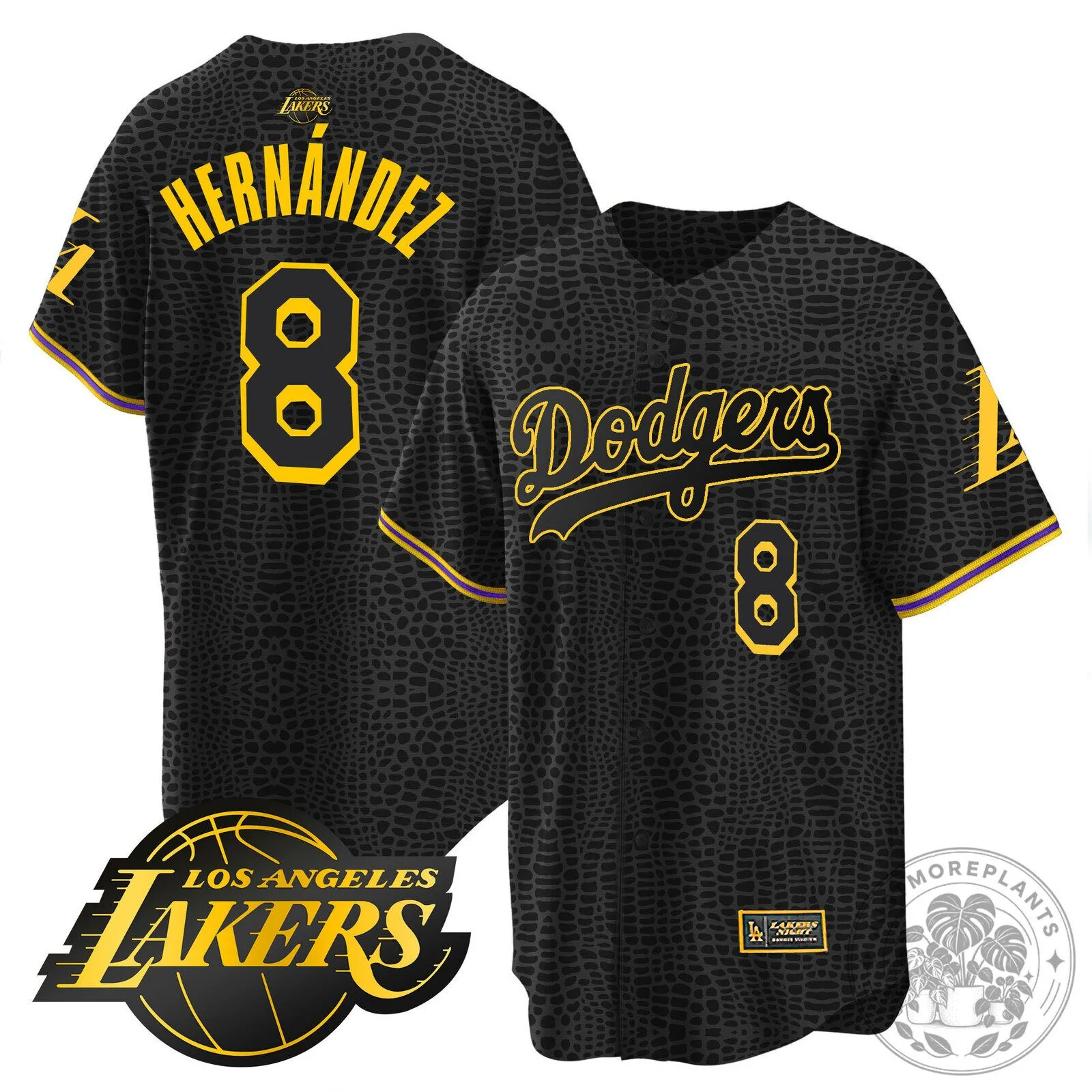 Los Angeles Dodgers Kobe Bryant Baseball Jersey Black Mamba Edition 58 Los Angeles Dodgers Kobe Bryant Baseball Jersey Black Mamba Edition