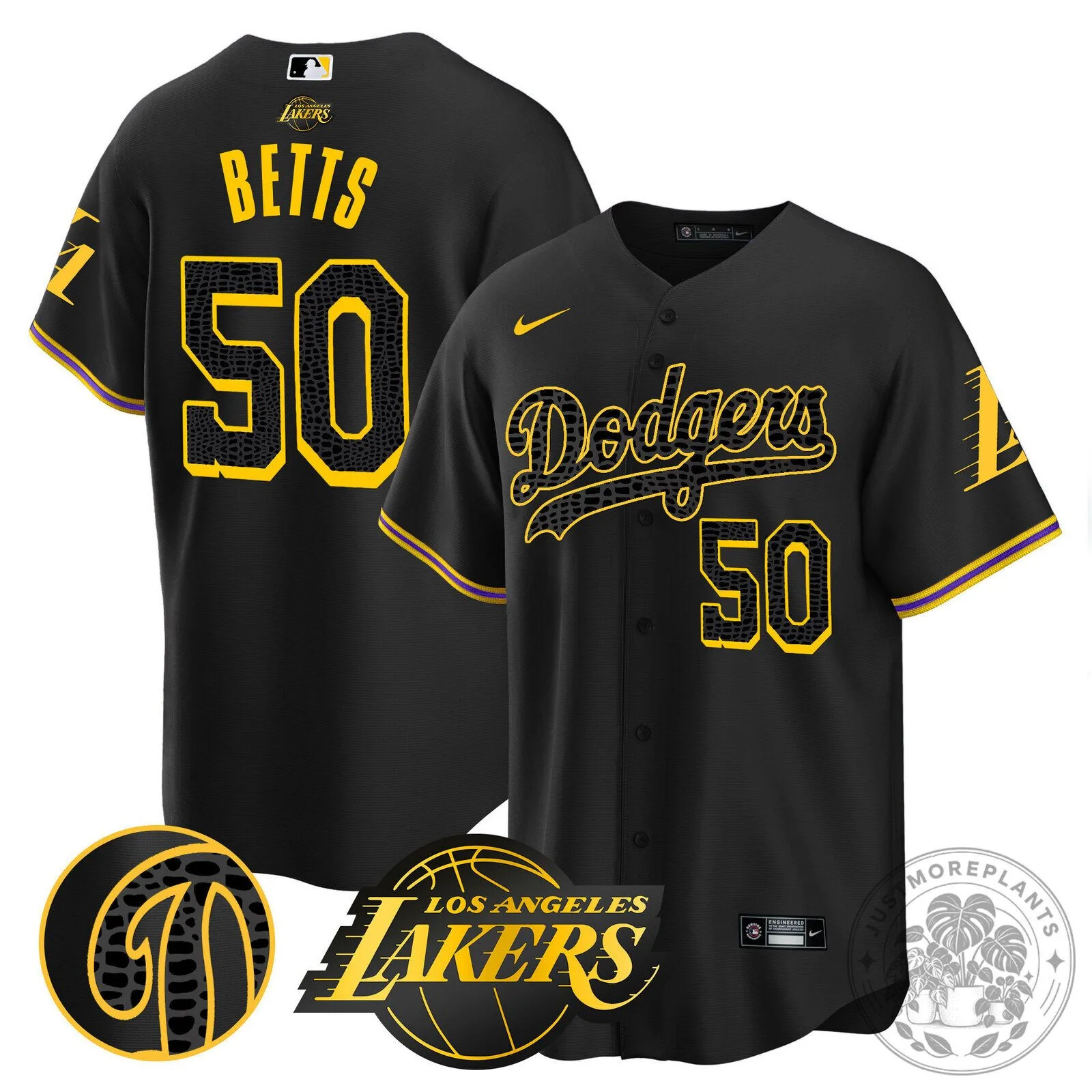 Los Angeles Dodgers Kobe Bryant Baseball Jersey Black Mamba Edition 94 Los Angeles Dodgers Kobe Bryant Baseball Jersey Black Mamba Edition