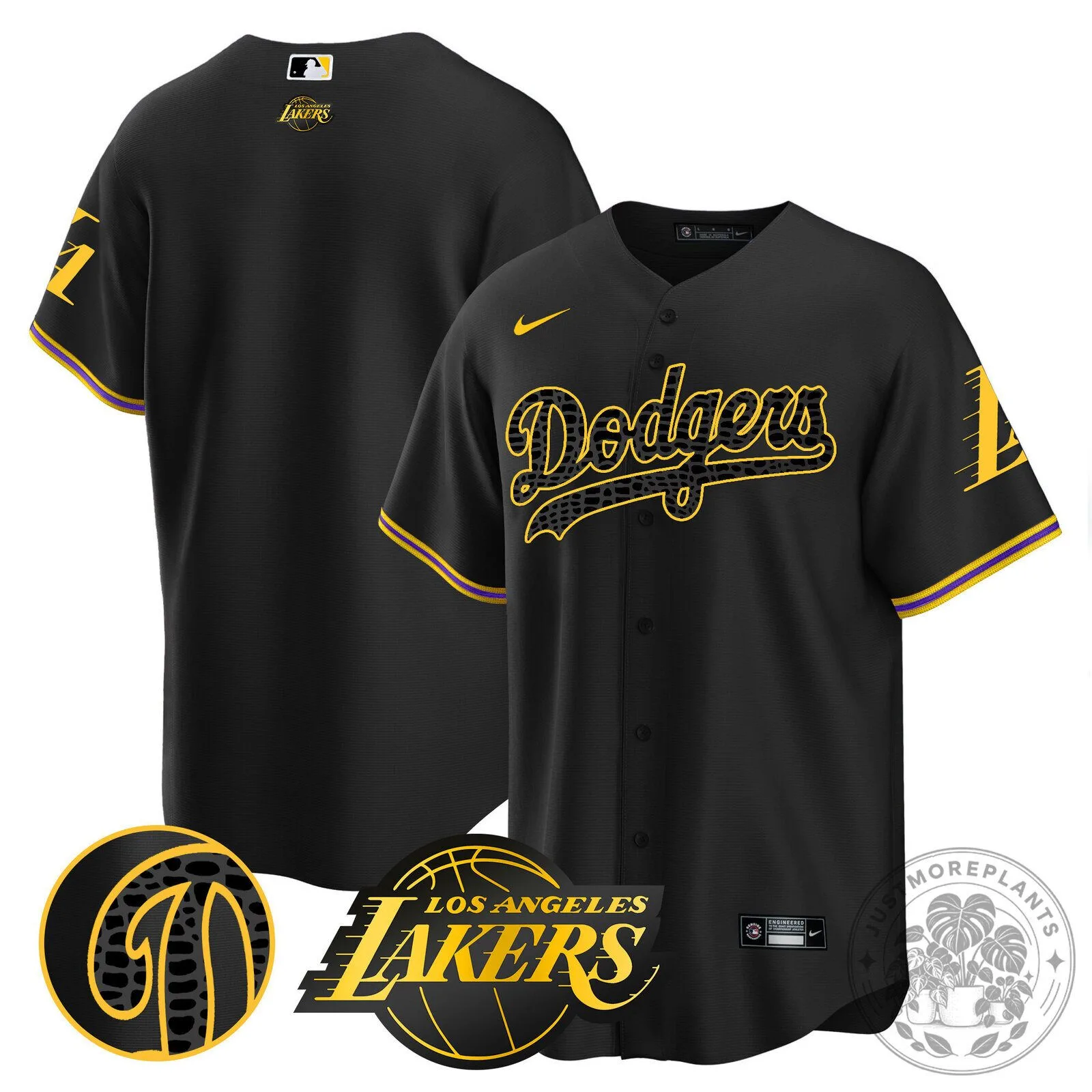 Los Angeles Dodgers Kobe Bryant Baseball Jersey Black Mamba Edition 99 Los Angeles Dodgers Kobe Bryant Baseball Jersey Black Mamba Edition