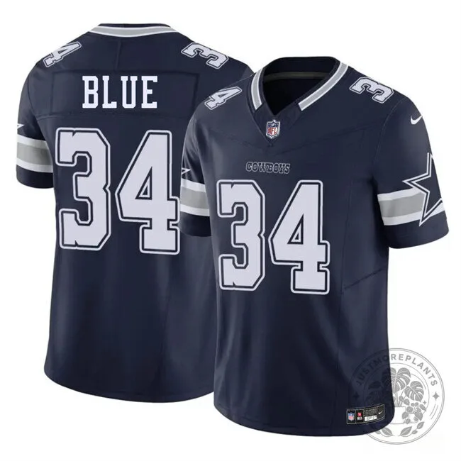 Dallas Cowboys Football Jaydon Blue Navy Blue Jersey