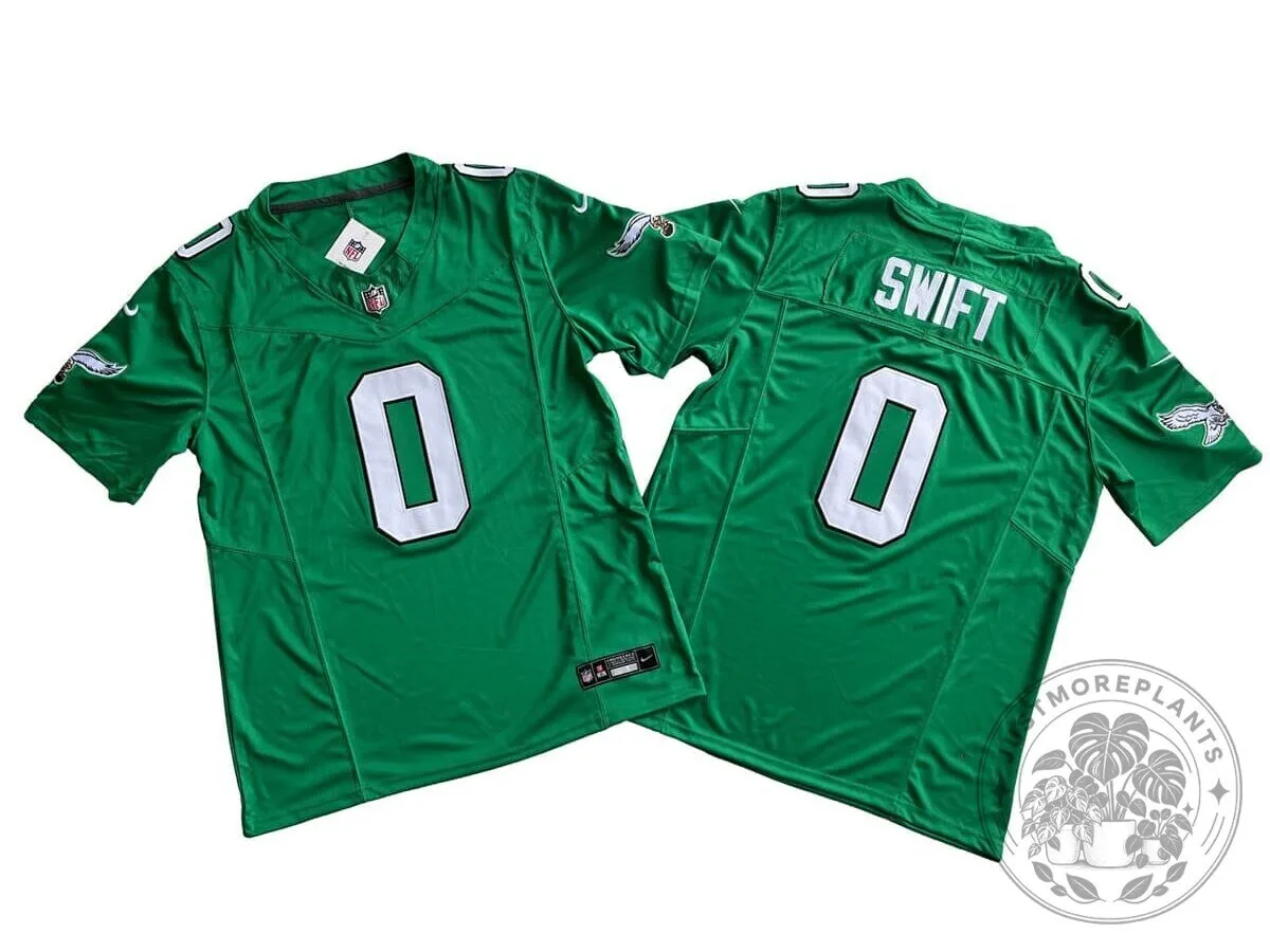 D'Andre Swift Philadelphia Eagles Kelly Green Football Jersey