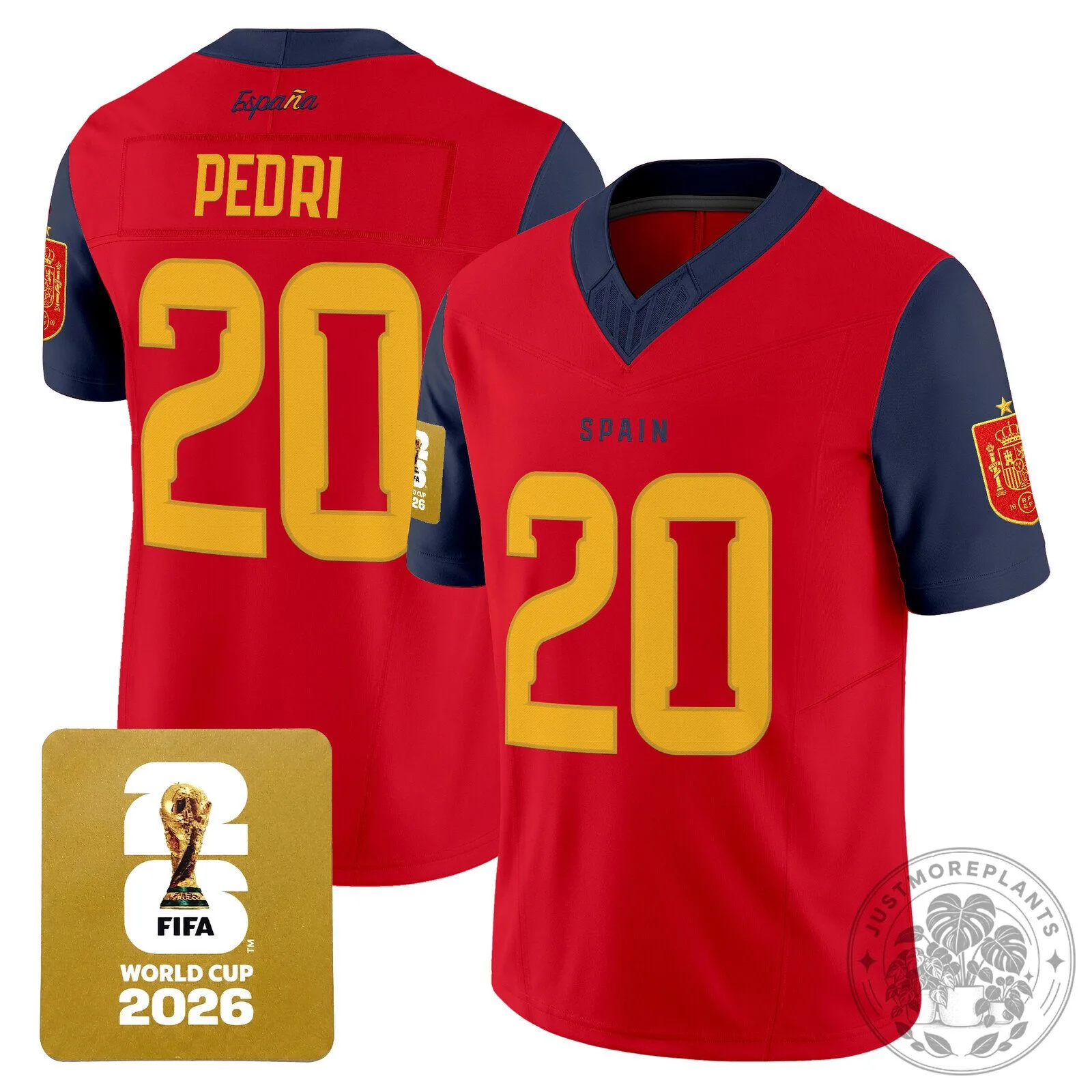 Spain Lamine Yamal 2026 World Cup Vapor Football Jersey 26 Spain Lamine Yamal 2026 World Cup Vapor Football Jersey