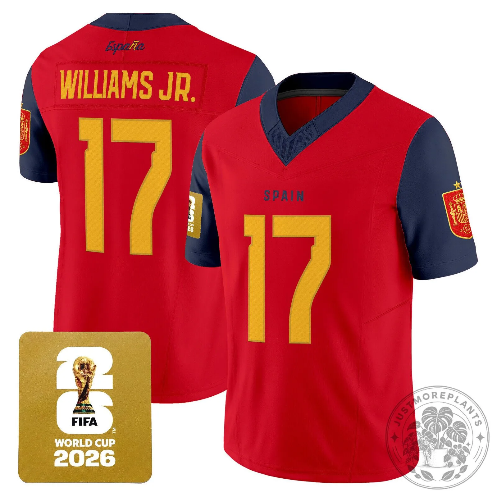 Spain Lamine Yamal 2026 World Cup Vapor Football Jersey 28 Spain Lamine Yamal 2026 World Cup Vapor Football Jersey