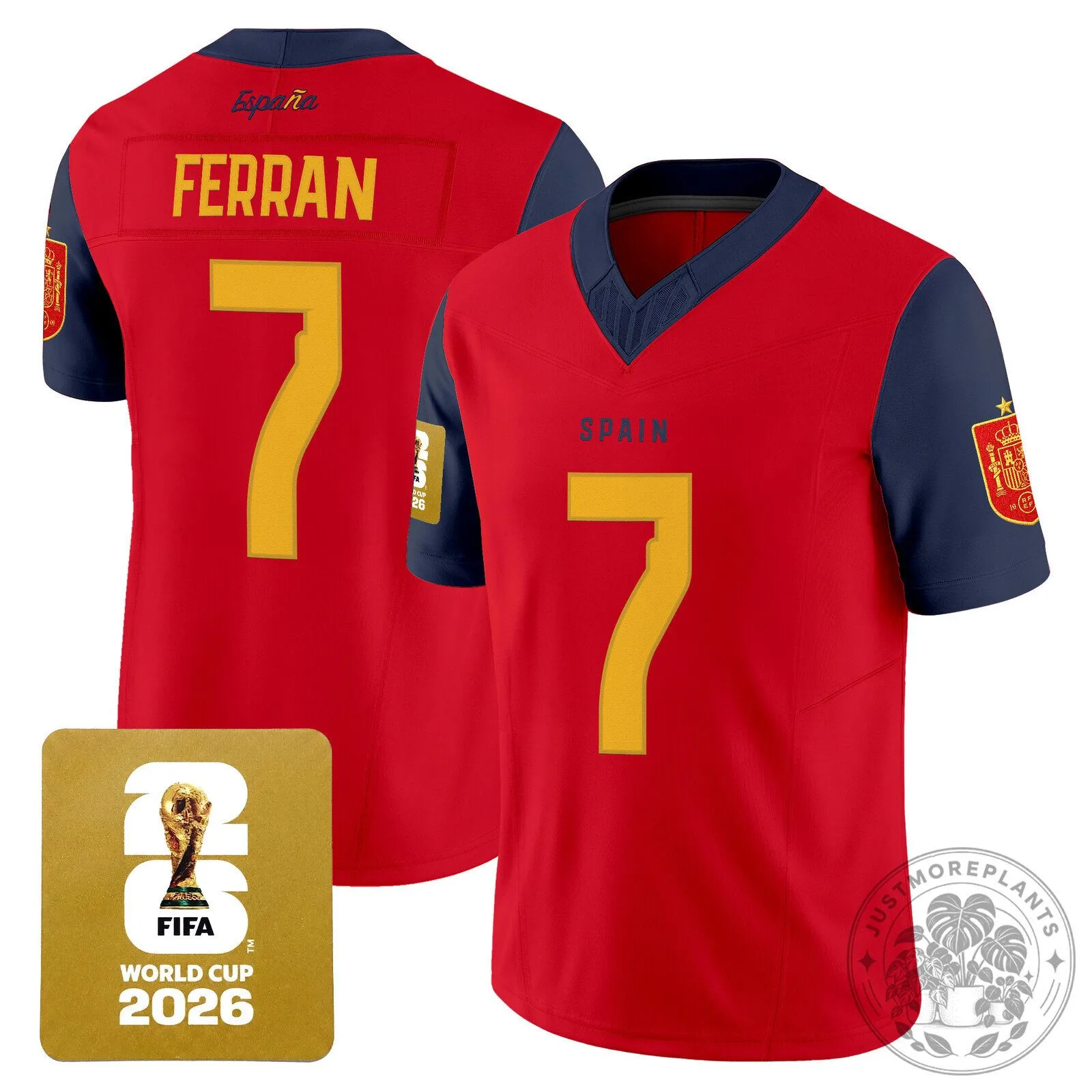 Spain Lamine Yamal 2026 World Cup Vapor Football Jersey 30 Spain Lamine Yamal 2026 World Cup Vapor Football Jersey