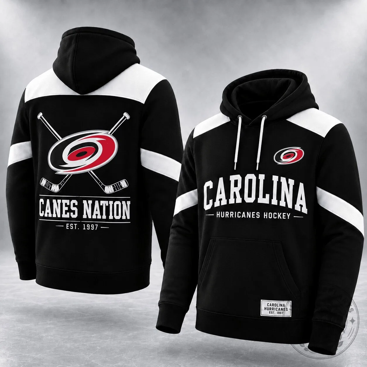 Carolina Hurricanes Hockey Team Fan Black Hoodie