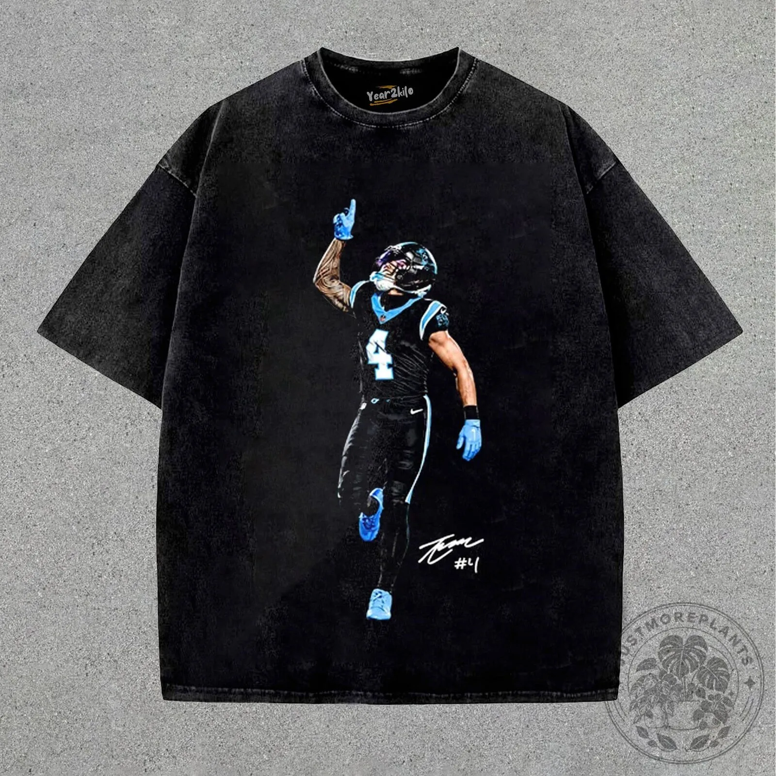 TETAIROA MCMILLAN Primetime Football Player Graphic Print T-Shirt