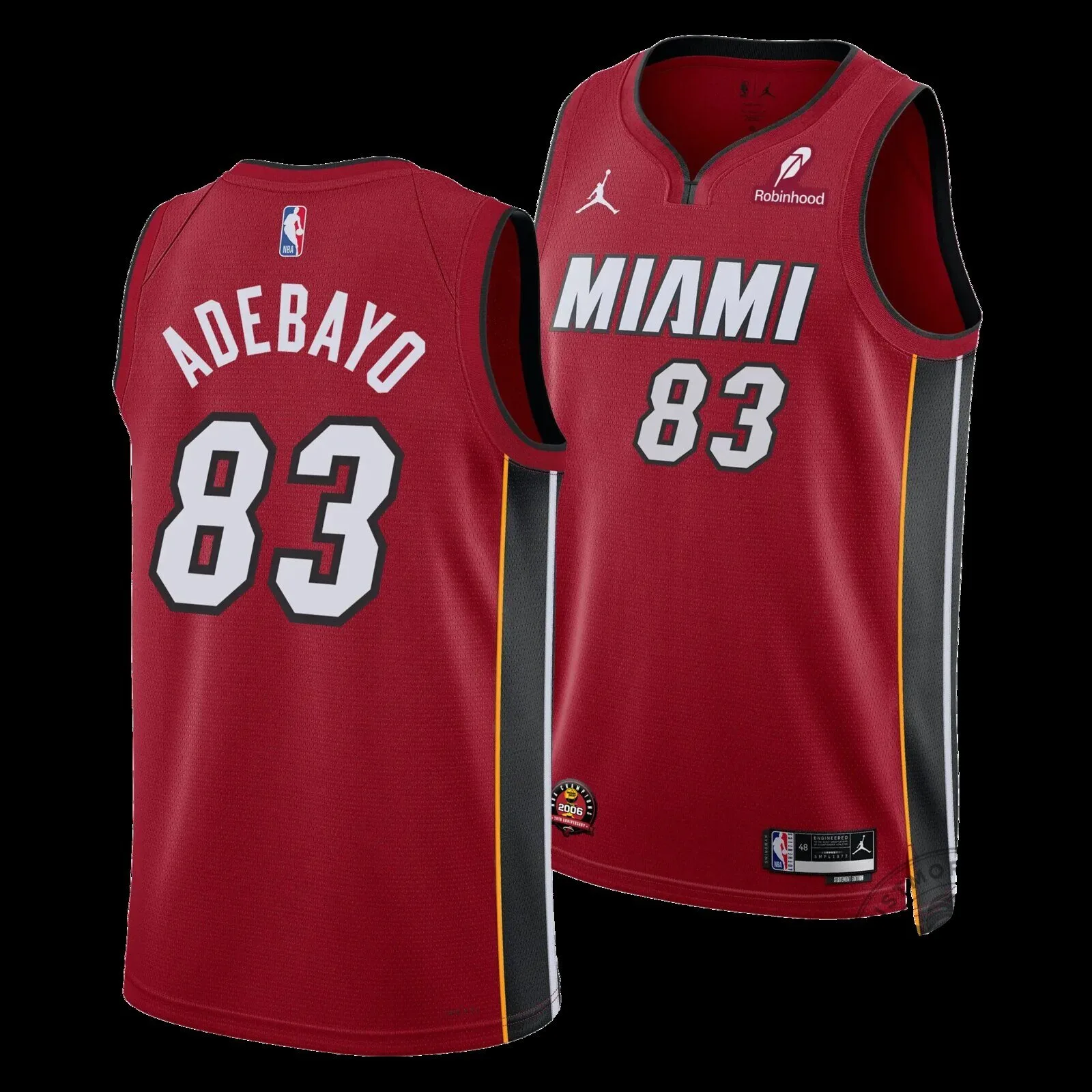 Bam Adebayo Miami Heat Statement Edition Basketball Jersey