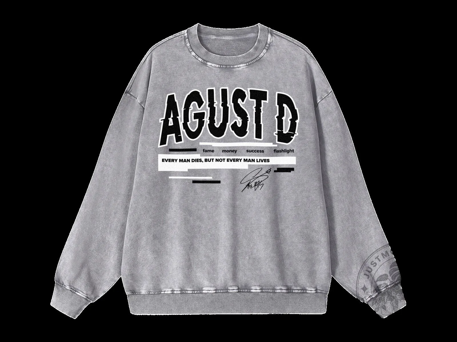 Agust D Mixtape D-2 Daechwita Vintage Washed Hoodie 17 Agust D Mixtape D-2 Daechwita Vintage Washed Hoodie