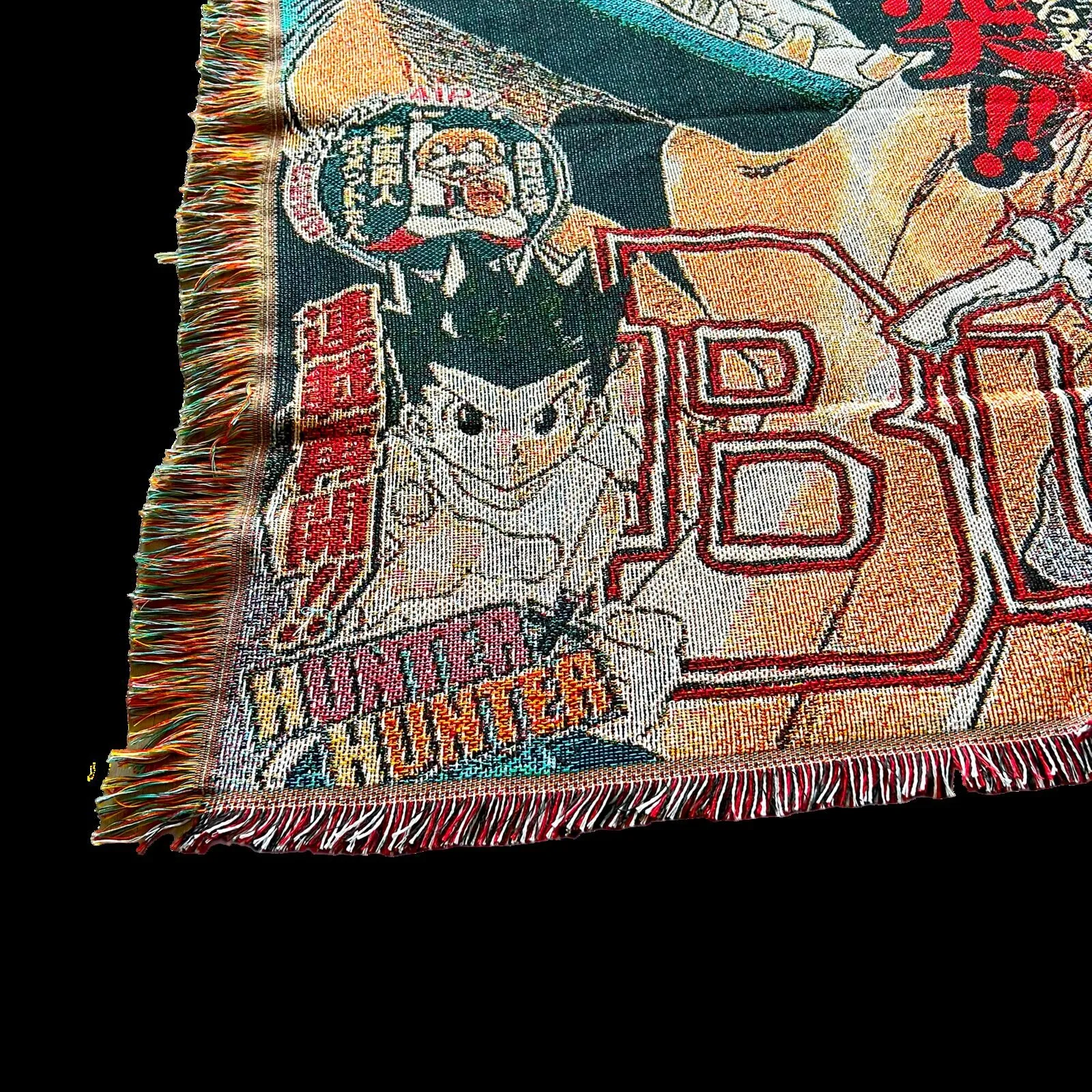 Bleach Anime Ichigo Kurosaki and Grimmjow Jaegerjaquez Weekly Shonen Jump Manga Blanket 8 Bleach Anime Ichigo Kurosaki and Grimmjow Jaegerjaquez Weekly Shonen Jump Manga Blanket