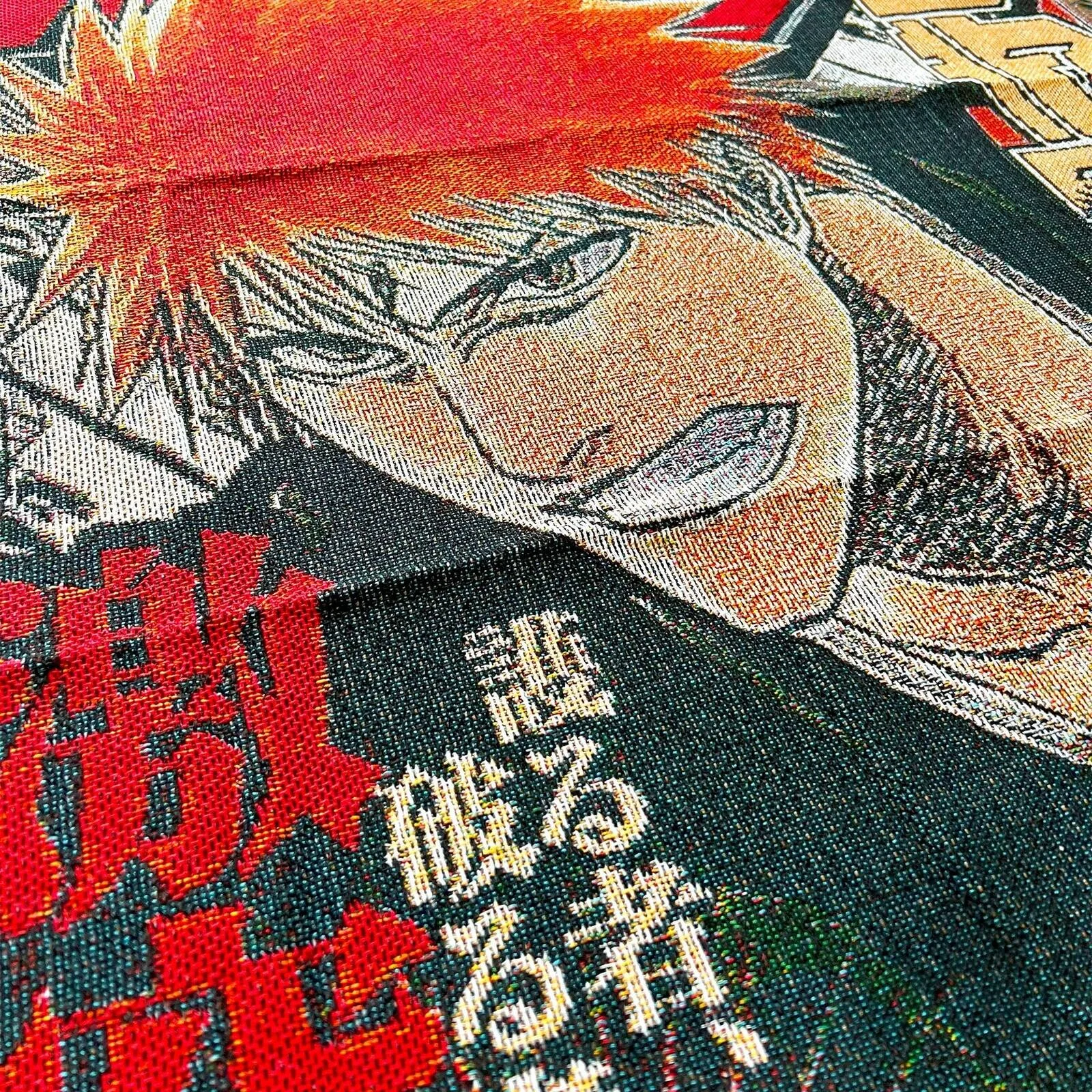 Bleach Anime Ichigo Kurosaki and Grimmjow Jaegerjaquez Weekly Shonen Jump Manga Blanket 9 Bleach Anime Ichigo Kurosaki and Grimmjow Jaegerjaquez Weekly Shonen Jump Manga Blanket