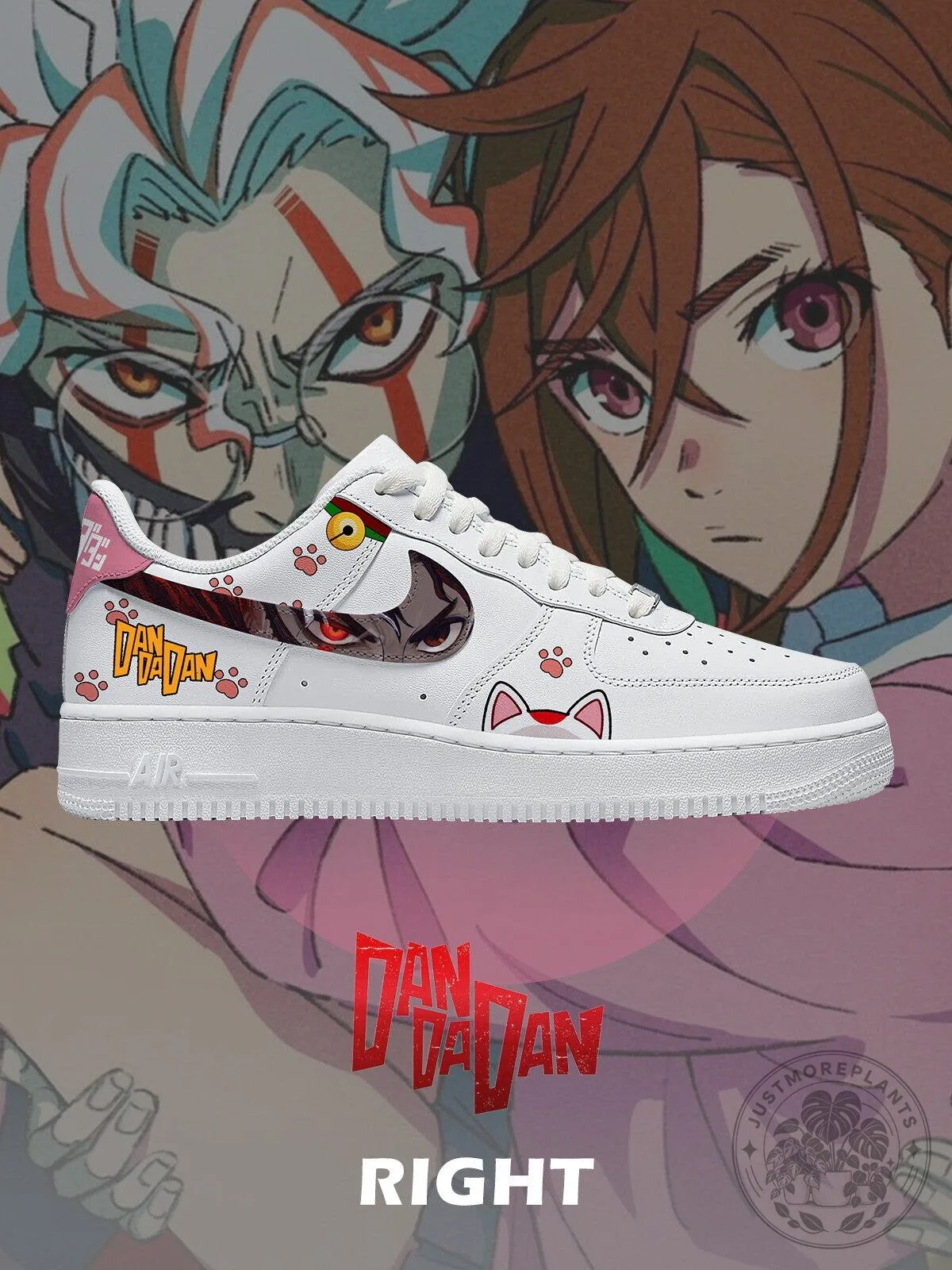 Dan Da Dan Momo and Okarun Anime Manga Custom Sneakers 9 Dan Da Dan Momo and Okarun Anime Manga Custom Sneakers