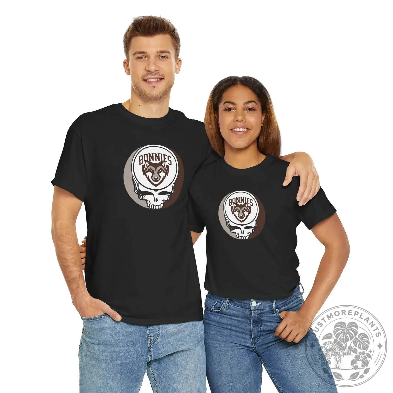 St Bonaventure University Bonnies Grateful Dead Style Skull Logo T-Shirt 1 St Bonaventure University Bonnies Grateful Dead Style Skull Logo T-Shirt