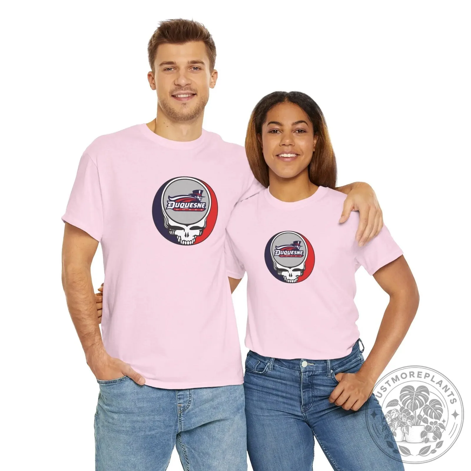 Duquesne University Grateful Dead Steal Your Face Skull Light Blue T-Shirt 16 Duquesne University Grateful Dead Steal Your Face Skull Light Blue T-Shirt
