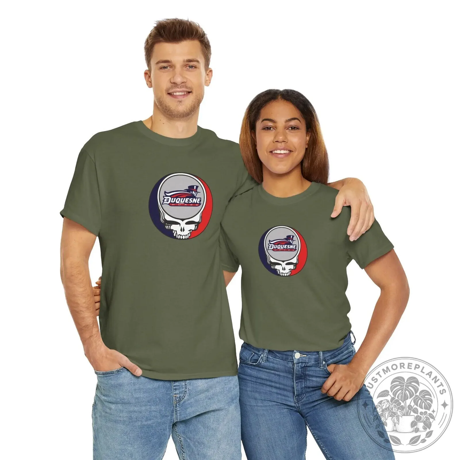Duquesne University Grateful Dead Steal Your Face Skull Light Blue T-Shirt 18 Duquesne University Grateful Dead Steal Your Face Skull Light Blue T-Shirt
