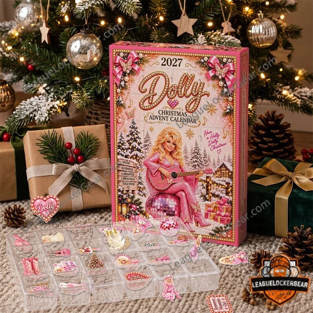 Dolly Parton Christmas Advent Calendar 2027 Holiday Countdown Gift 2D
