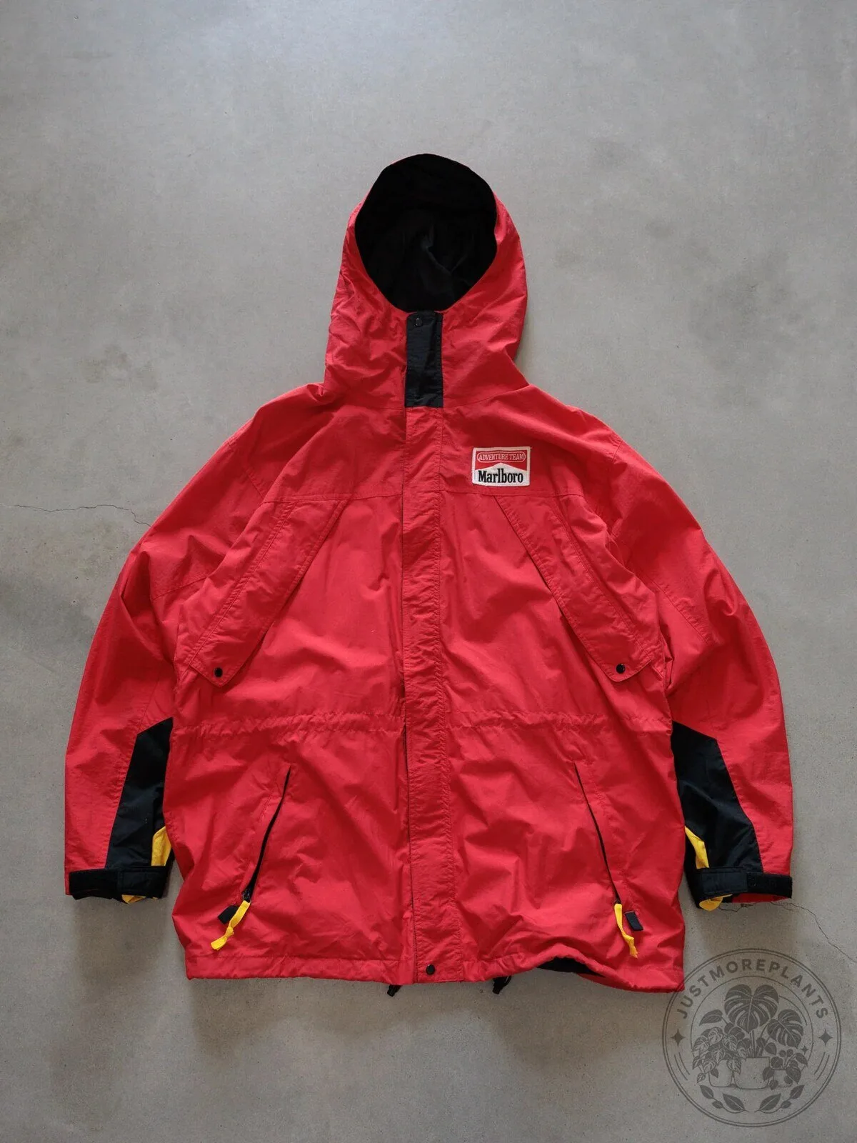 Marlboro Adventure Team Vintage Red Windbreaker Jacket