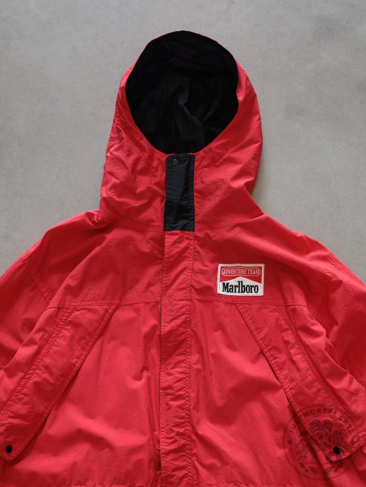 Marlboro Adventure Team Vintage Red Windbreaker Jacket 9 Marlboro Adventure Team Vintage Red Windbreaker Jacket