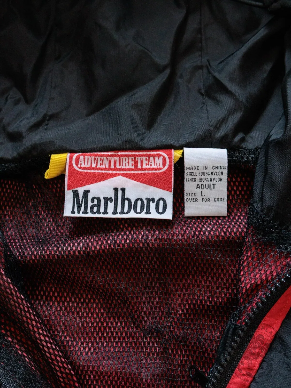 Marlboro Adventure Team Vintage Red Windbreaker Jacket 11 Marlboro Adventure Team Vintage Red Windbreaker Jacket