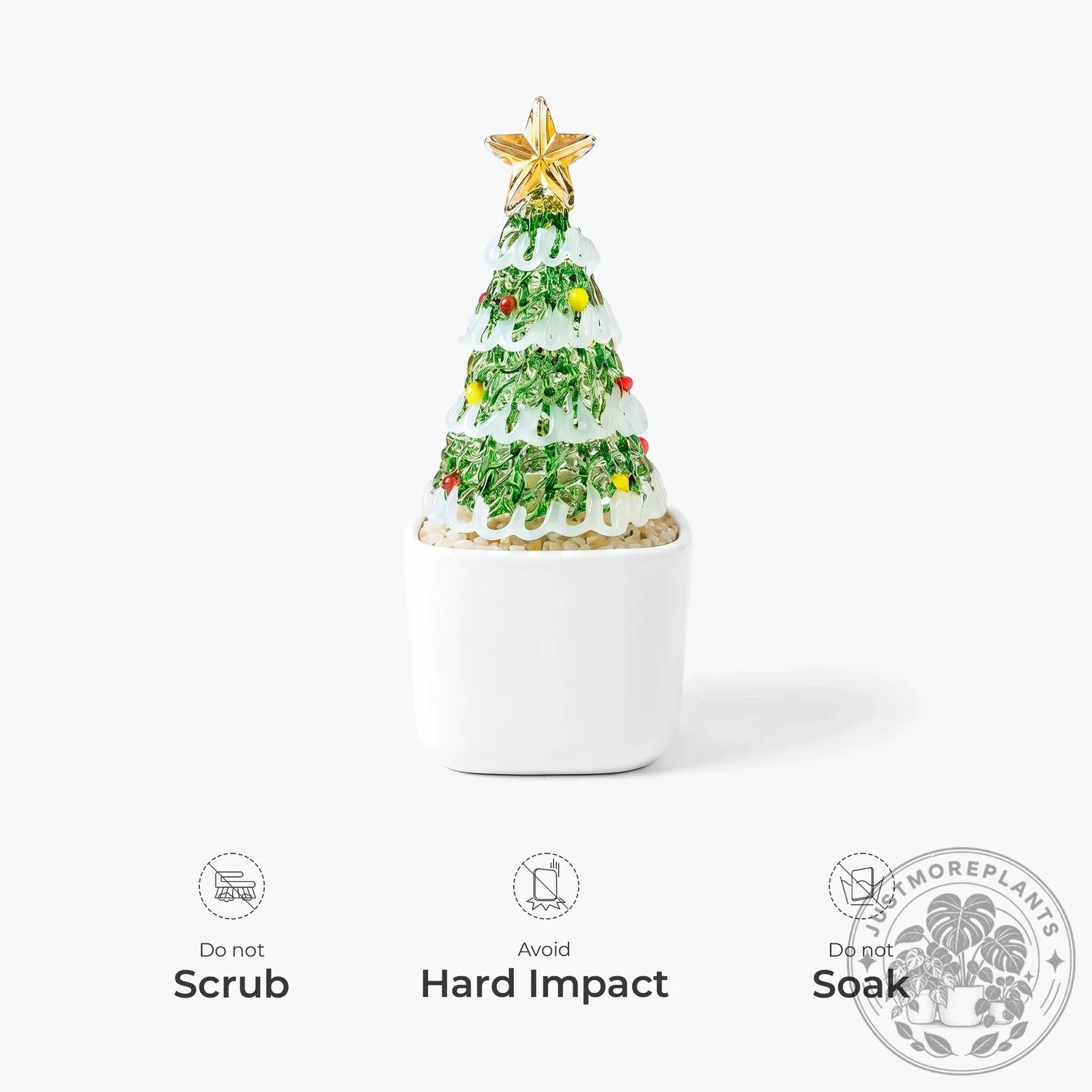 Customizable Glass Potted Christmas Tree Ornament for Your Closest Friends 10 Customizable Glass Potted Christmas Tree Ornament for Your Closest Friends