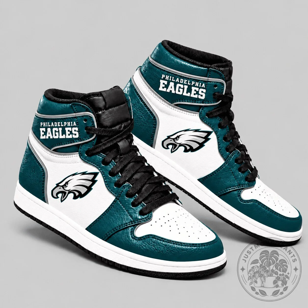 Philadelphia Eagles NFL Football Team High Top Sneakers