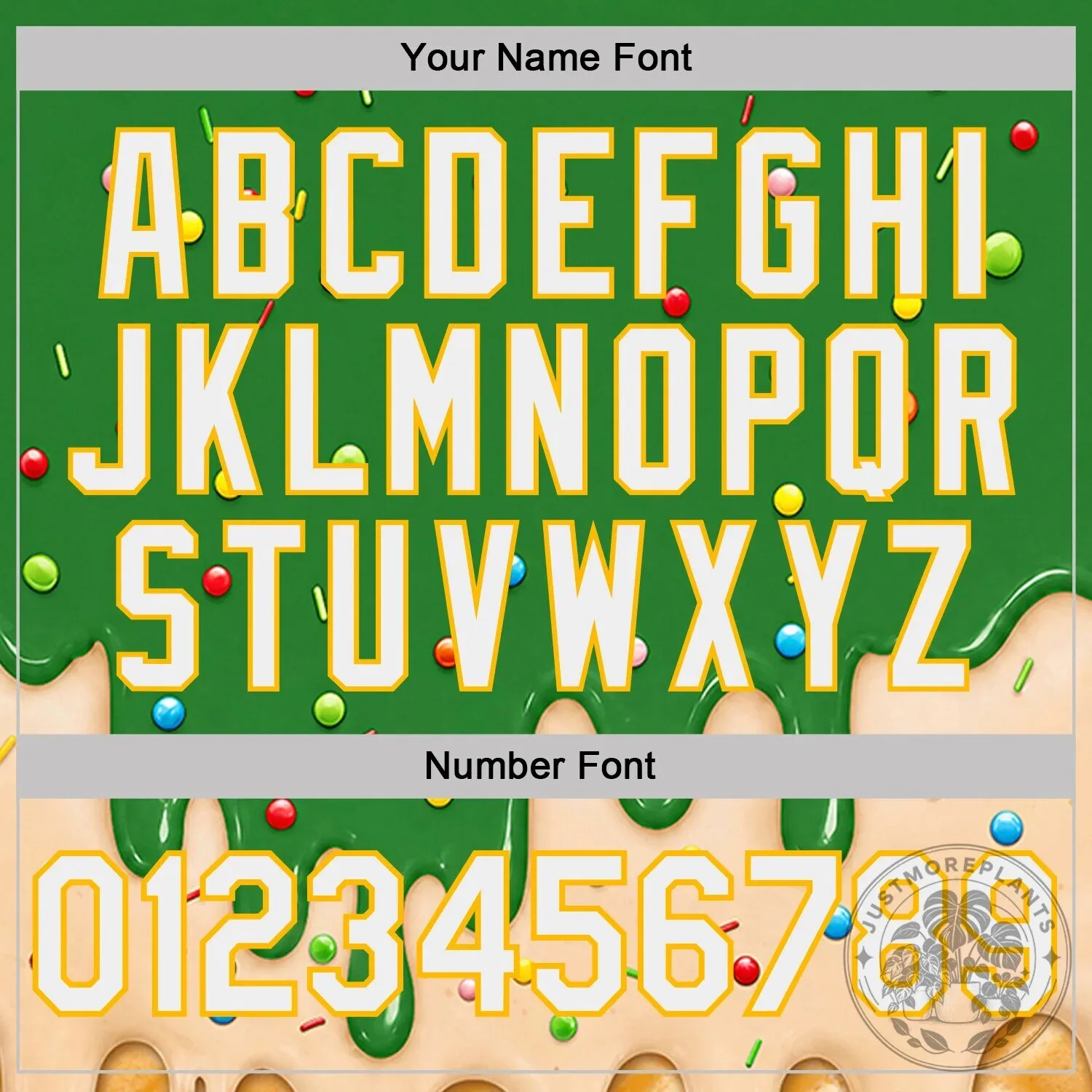 Ice Cream Waffle Cone Green Custom Name and Number Pullover Hoodie 12 Ice Cream Waffle Cone Green Custom Name and Number Pullover Hoodie