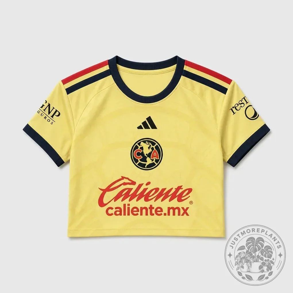 Club América 2026-2027 Home Kit Women's Cropped Football Jersey
